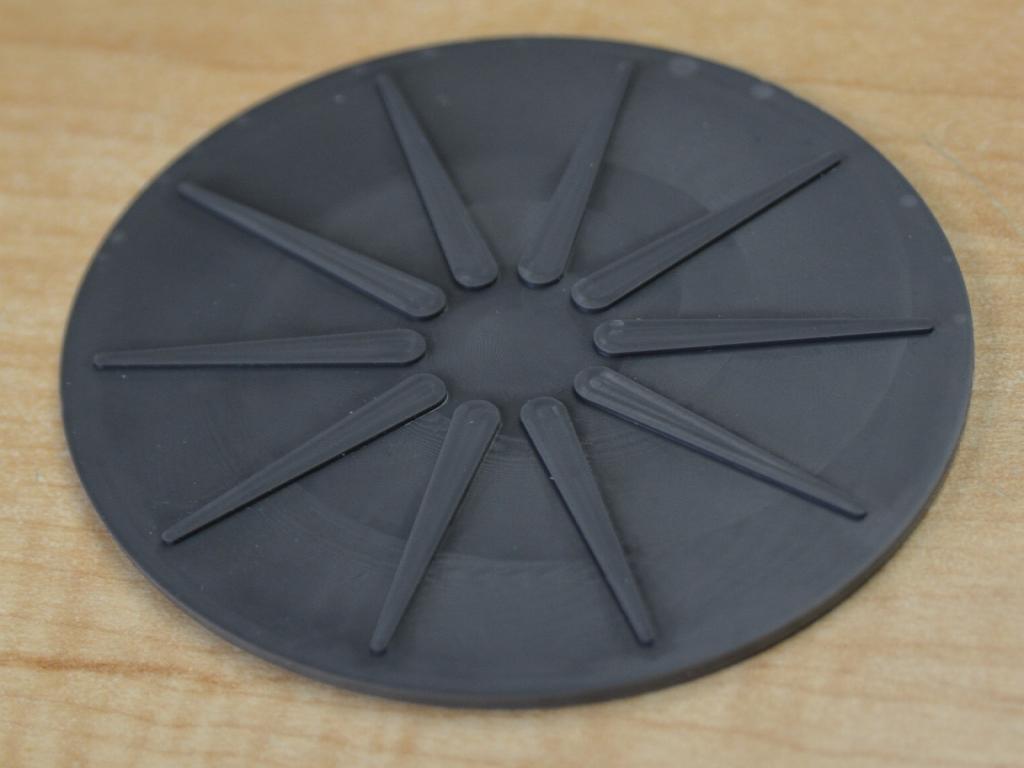 Silicone star coaster